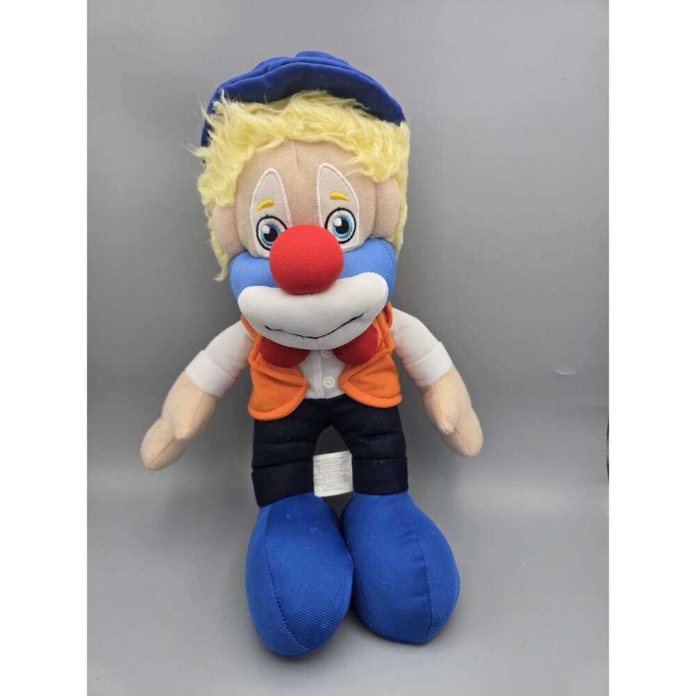 Vintage Ringling Bros Greatest Show On Earth Clown Plush Feld Souvenir 15"